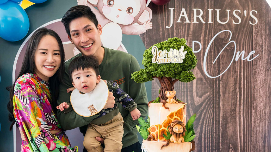 Serene Tan Safari Themed St Birthday Party For Son Jarius