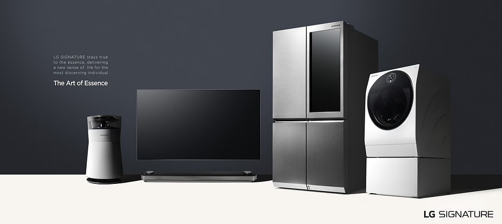 Latest luxury home appliances from LG SIGNATURE/ LG 推出最高档的