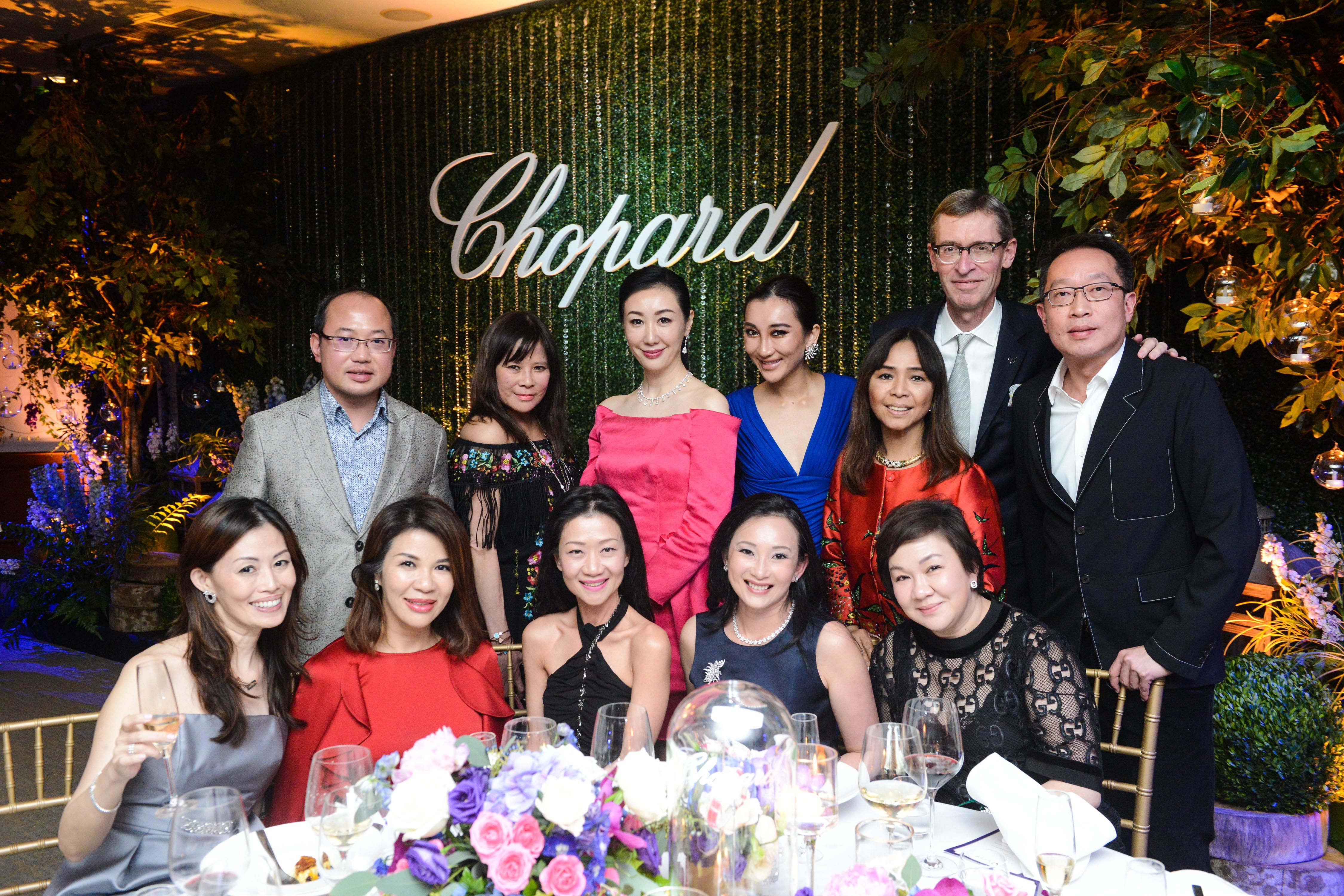 Social elite turnout at Chopard gala dinner with co president