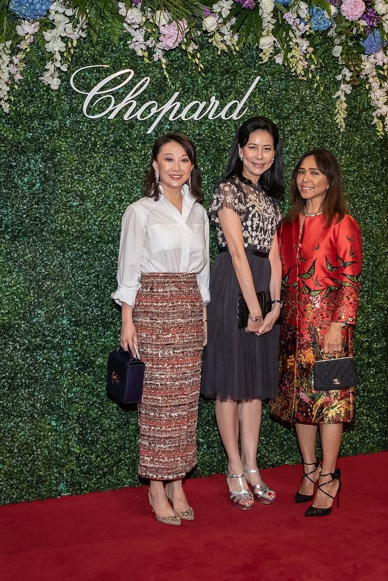 Social elite turnout at Chopard gala dinner with co president