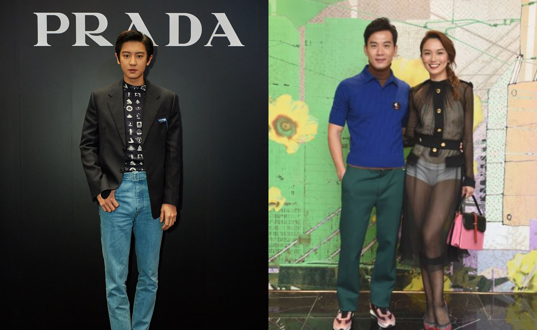 Exo S Chanyeol Lawrence Wong And Other Celebrities Attend Prada Party At Paragon Icon Singapore