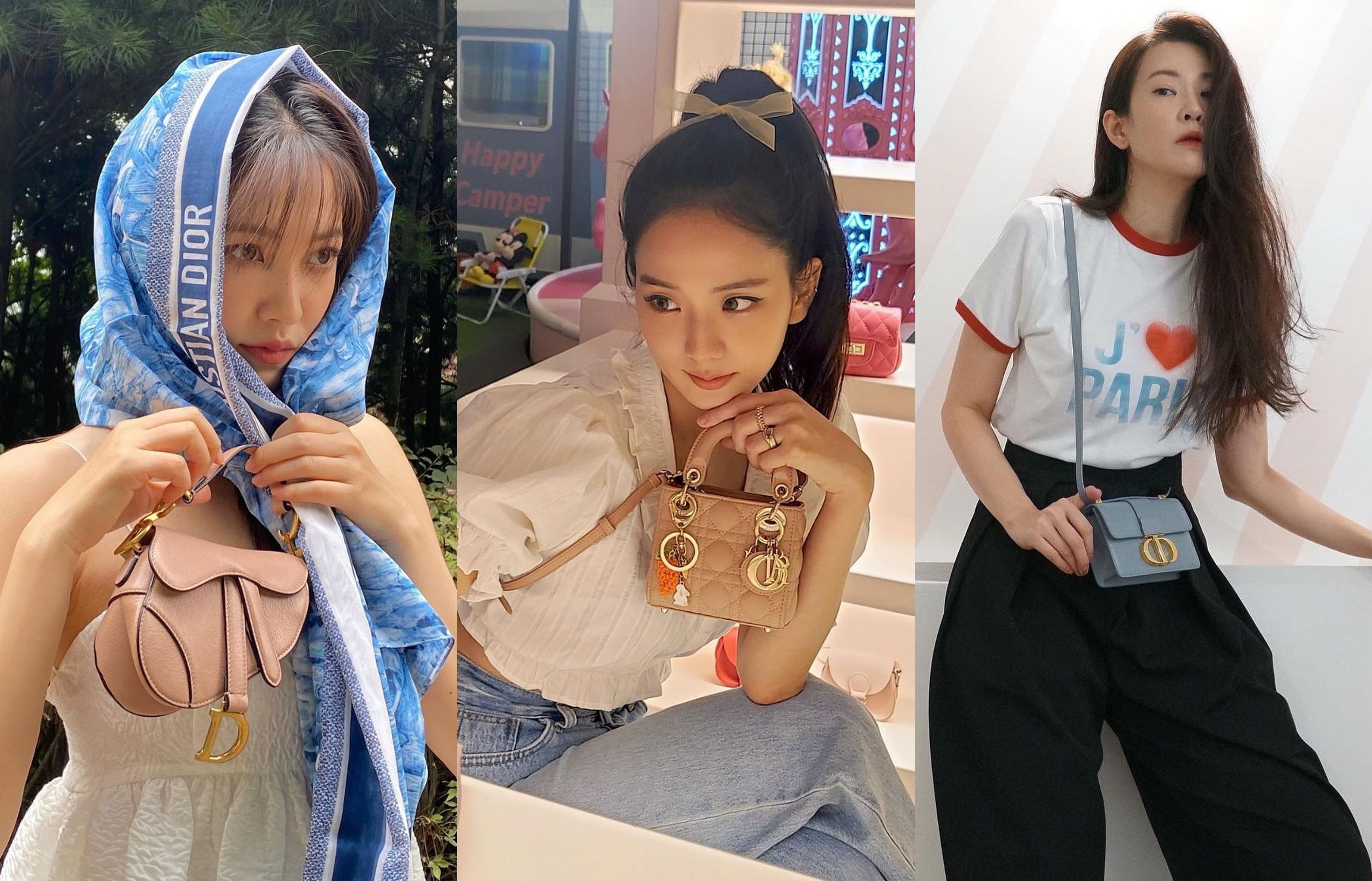 Intip Gaya Para Selebriti Korea Berpose dengan Dior Micro Bag