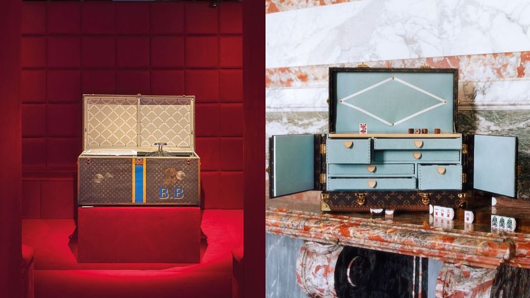Saw these glorious LV letterform trunks, just launched in Singapore with  all 26 alphabets : r/Louisvuitton
